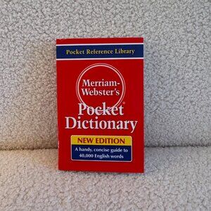 Merriam-Webster's Pocket Dictionary, Newest Edition, 1st Edition